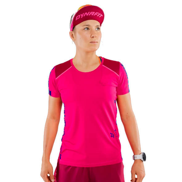 Koszulka Dynafit Sky Shirt damska jasnoróżowa 