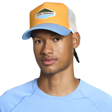 Czapka Ciele TRLCap SC Field - Up Down - Clementine pomarańczowo-niebiesko-biała SS25