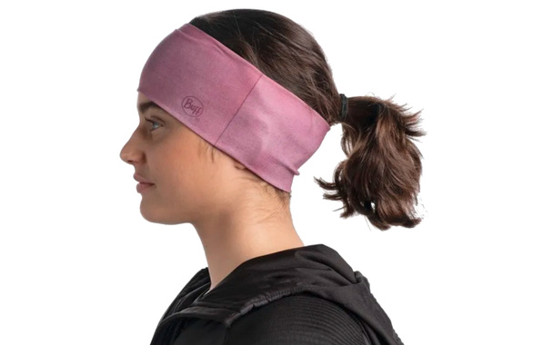 Opaska Buff Coolnet Uv Wide Headband Tulippink-Vein 