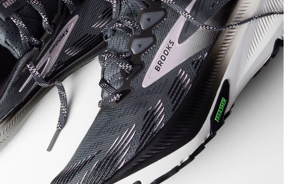 Buty Brooks Ghost Trail damskie szare SS26