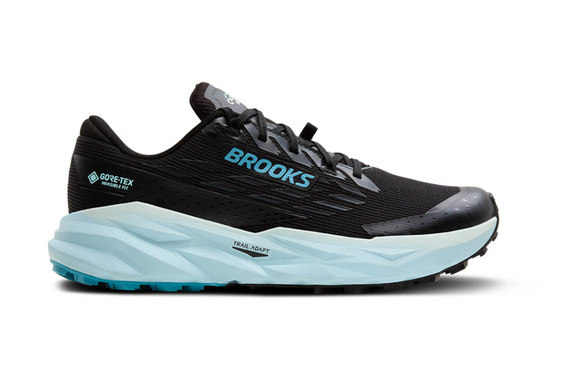 Buty Brooks Cascadia 19 z membraną G-TX (wodoodporne) damskie czarno-niebieskie damskie AW25