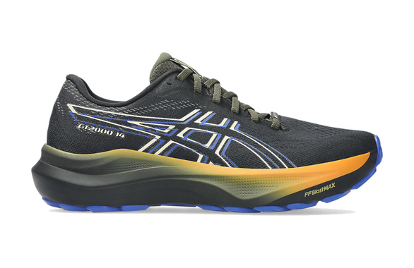 Buty Asics GT-2000 14 z membraną G-Tx (wodoodporne) czarno-żółte męskie AW25