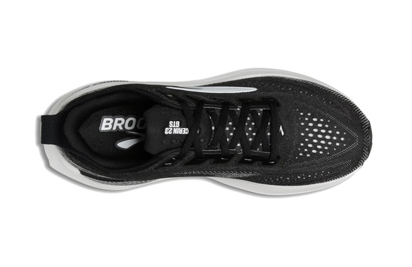 Buty Brooks Glycerin GTS 23 czarno-białe męskie SS26