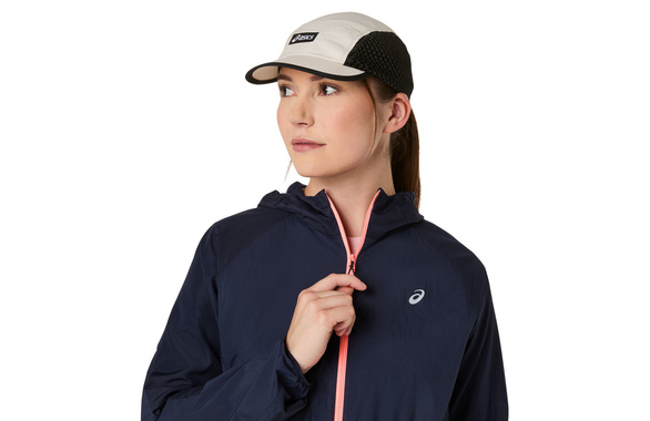Kurtka Asics Road Packable Jacket damska granatowa