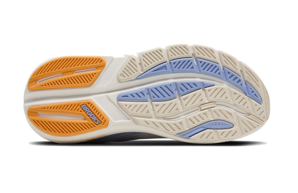 Buty Brooks Ghost Max 3 damskie beżowo-fioletowe AW25