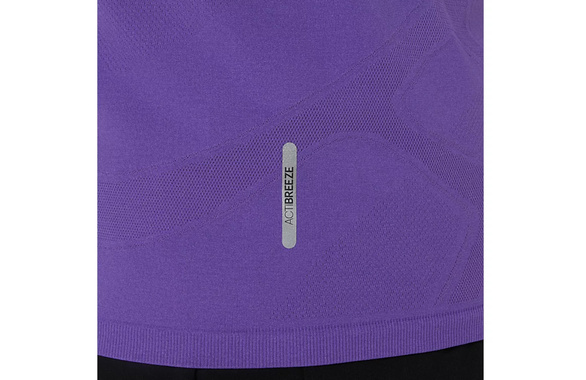 Koszulka Asics Road SS Seamless Top damska fioletowa