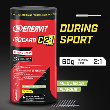 Napój Enervit Isocarb C2:1 PRO 650 g cytryna