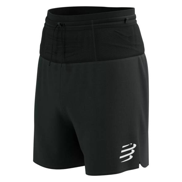 Spodenki Compressport Trail Racing 2-in1 Short czarne męskie 