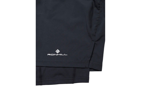 Spodenki Ronhill Core Twin Short czarne męskie