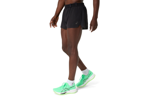 Spodenki Asics Metarun Split Short czarne męskie 