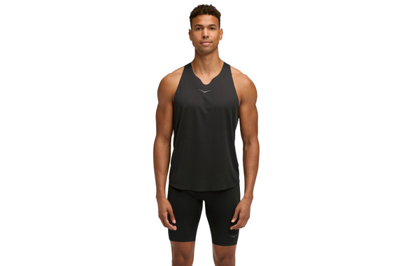 Koszulka Hoka Race Day Singlet czarna męska