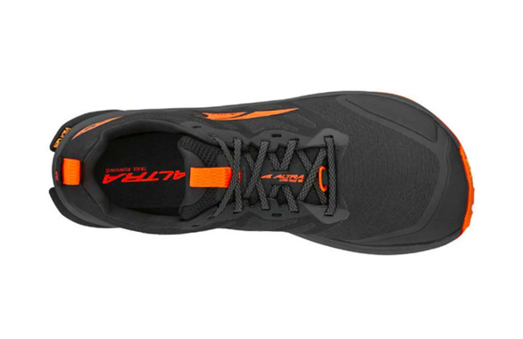 Buty Altra Lone Peak 9+ czarno-pomarańczowe męskie SS25