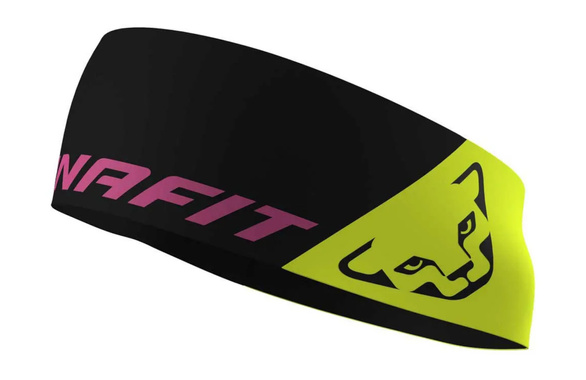 Opaska Dynafit Performance Headband czarno-żółta