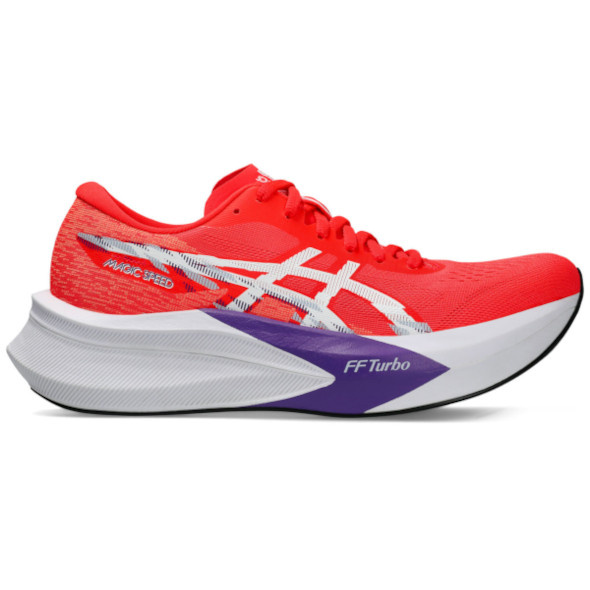 Buty Asics Magic Speed 4 damskie biało-czerwone AW25