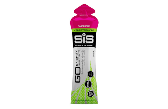 Żel Sis Go Energy + Electrolyte malina z elektrolitami 60ml