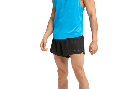 Spodenki Hoka Race Day Split short czarne męskie AW25