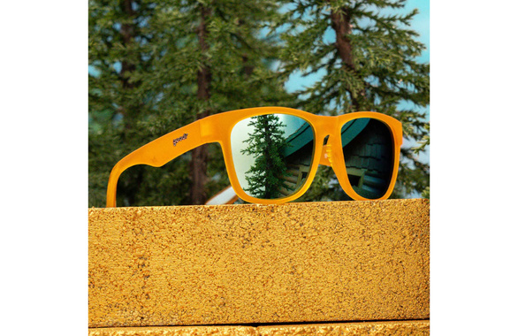 Okulary Goodr The Bamf G Gold Digging with Sasquatch pomarańczowe