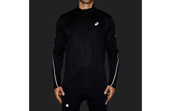 Bluza Asics Road Lite-Show 1/2 Zip Top czarna męska