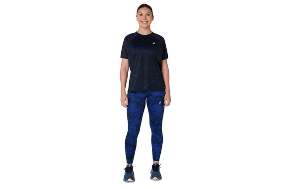 Legginsy Asics Road Lite-Show Tight damskie granatowe