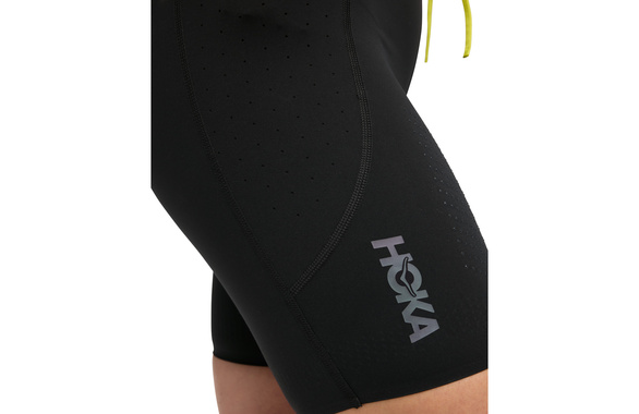 Krótkie legginsy Hoka Skybreeze Half Tight damskie czarne 