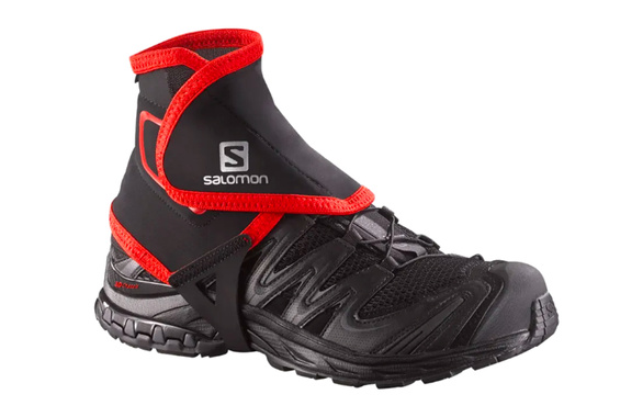 Stuptuty Salomon Trail Gaiter High czarno-czerwone