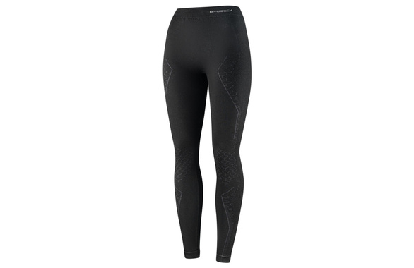 Getry termoaktywne Brubeck Extreme Wool LE1351W z wełny merino damskie czarne 