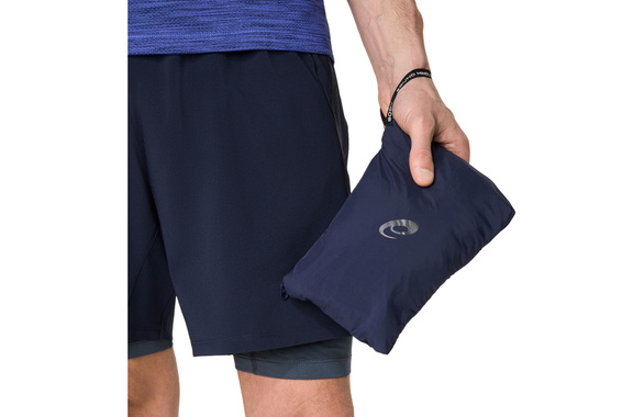 Kurtka Asics Road Packable Jacket granatowa męska AW25