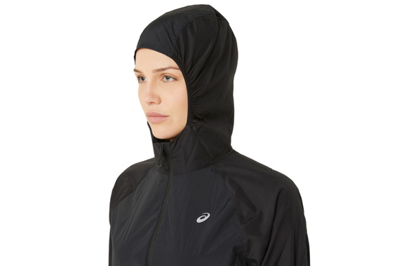 Kurtka Asics Road Packable Jacket damska czarna 