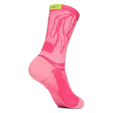 Skarpety Hoka Clifton Crew Run Sock różowe
