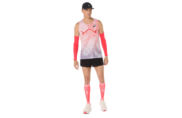Koszulka Asics MetaSpeed Singlet czerwona męska  
