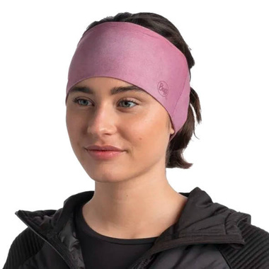 Opaska Buff Coolnet Uv Wide Headband Tulippink-Vein 