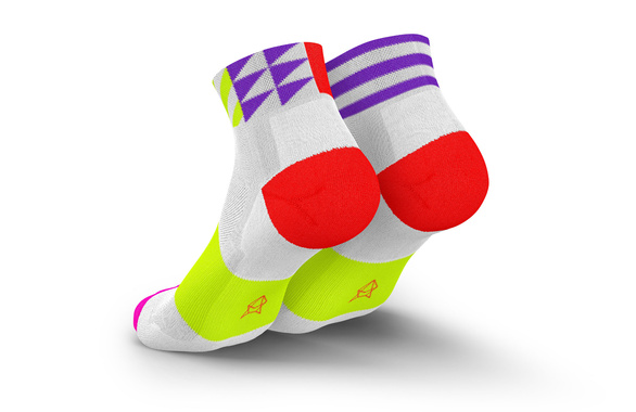 Skarpety Incylence Ultralight Elements Short White Pink (Low Cut) biało-różowe