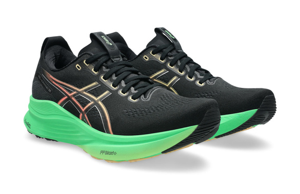 Buty Asics Gel-Kayano 32 czarno-zielone męskie SS26