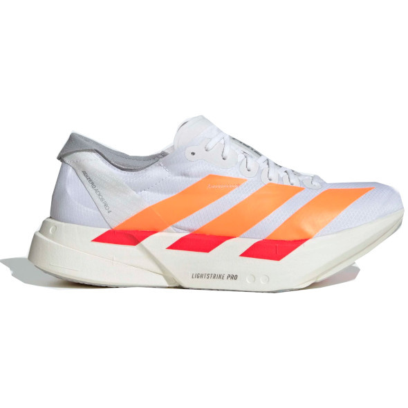 Buty Adidas Adizero Adios Pro 4 biało-pomarańczowo męskie SS26