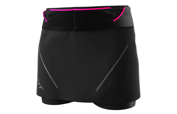 Spódniczka do biegania Dynafit Ultra 2in1 Skirt czarna SS23