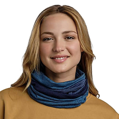 Chusta/maska Buff Merino Move Denim niebieska