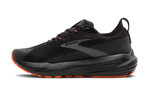 Buty Brooks Glycerin 22 czarno-pomarańczowe męskie AW25