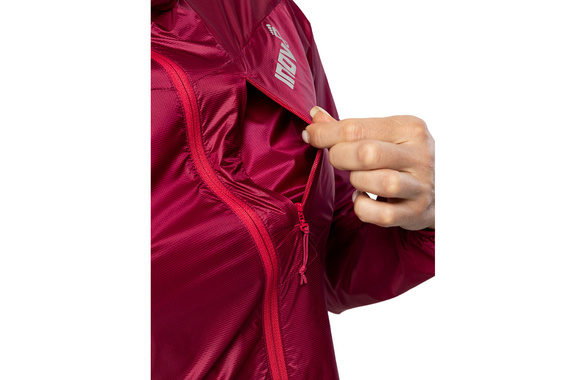 Kurtka INOV-8 WINDSHELL FZ damska różowa