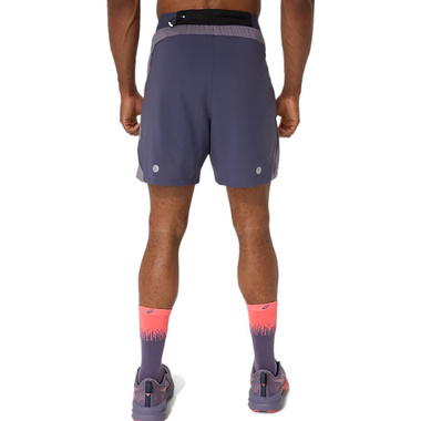 Spodenki Asics Road 7in Short lawendowe męskie
