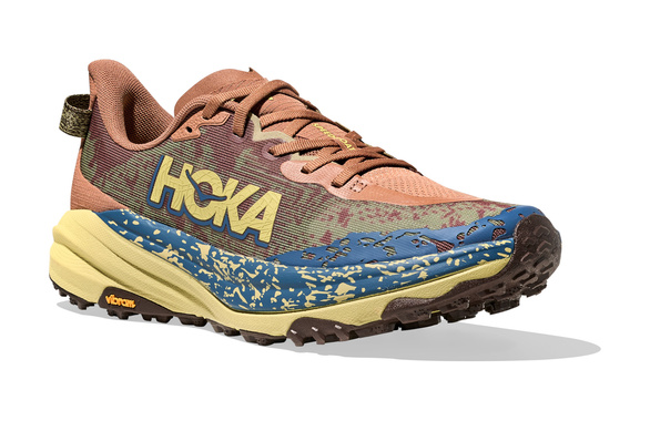 Buty Hoka Speedgoat 6 brązowo-żółte (MPLC) męskie AW25
