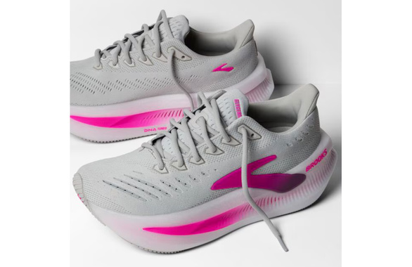 Buty Brooks Glycerin Max 2 damskie szaro-różowe SS26