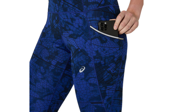 Legginsy Asics Road Lite-Show Tight damskie granatowe