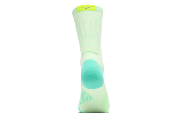 Skarpety Hoka Clifton Crew Run Sock zielone