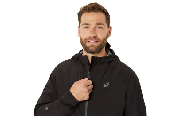 Kurtka Asics Metarun Waterproof Jacket czarna męska