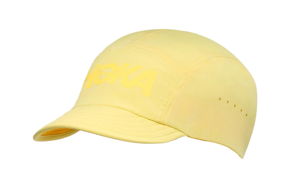 Czapka z daszkiem Hoka Packable Trail Hat żółta
