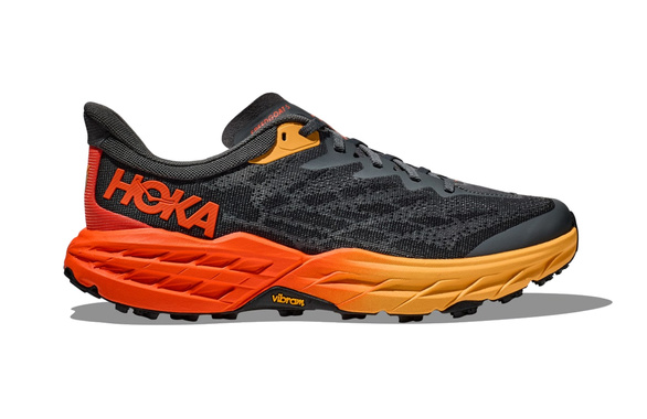 Buty Hoka Speedgoat 5 czarno-pomarańczowe (CFLM) męskie AW23