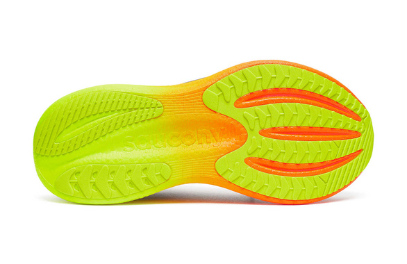 Buty Saucony Triumph 23 szaro-pomarańczowe męskie AW25