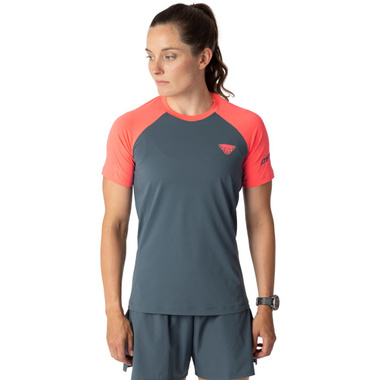 Koszulka Dynafit Alpine Pro S/S Tee damska szaro-różowa