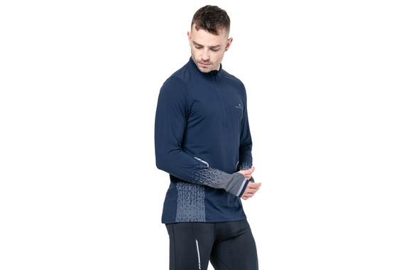 Bluza Ronhill Tech Reflect 1/2 Zip granatowa męska 