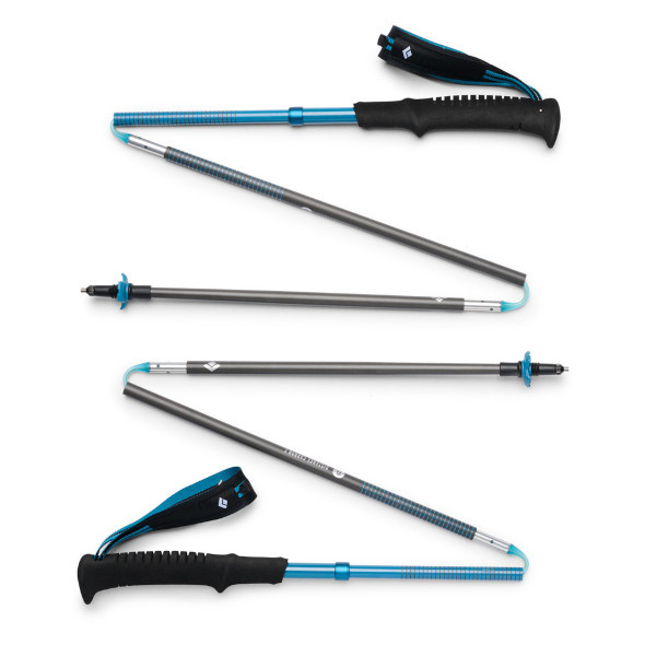 Kije Black Diamond Distance Carbon Z Poles czarno-niebieskie (desert sky)